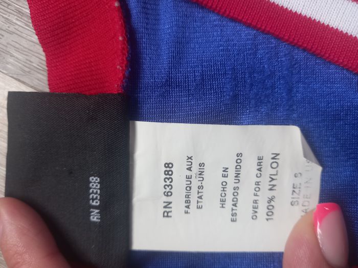 Maillot de football americain bleu vintage années 90 starter New York Giants Danny Kanell - photo numéro 5
