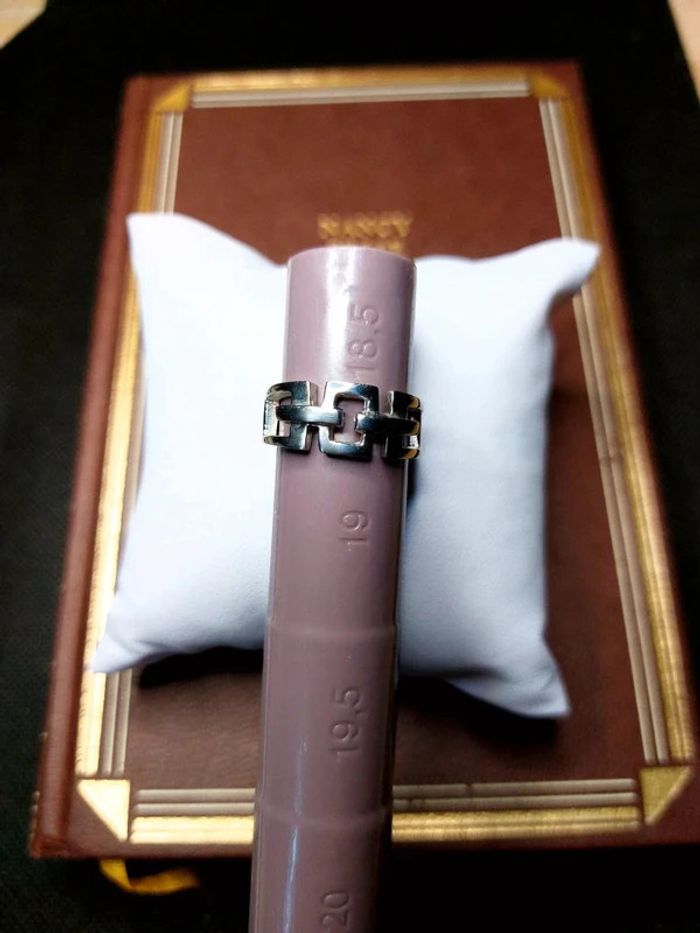 Magnifique bague chaîne taille 58 - photo numéro 4