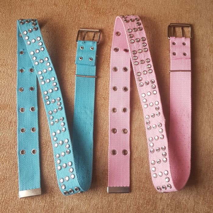 Lot 2 ceintures à strass, réglable - photo numéro 4