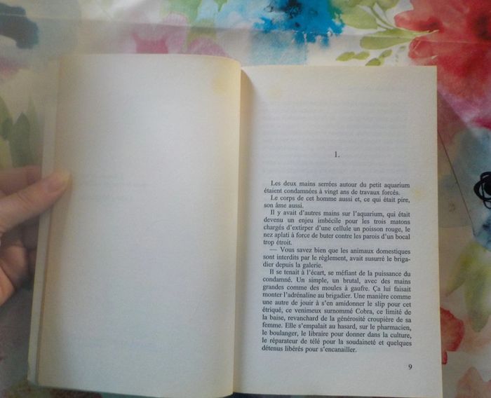 La mort du poisson rouge de José Giovanni Ed. Robert Laffont - photo numéro 6