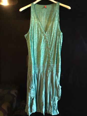 Robe d’été turquoise miss captain en 36