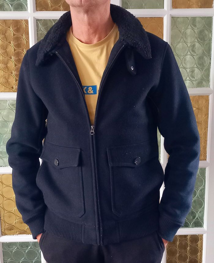blouson JULES bleu marine - photo numéro 2