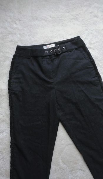 Pantalon à pince, ajusté, Chino Morgan noir 36