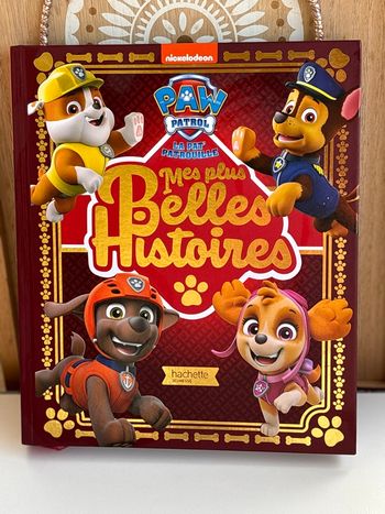 Livre mes plus belles histoires Pat Patrouille