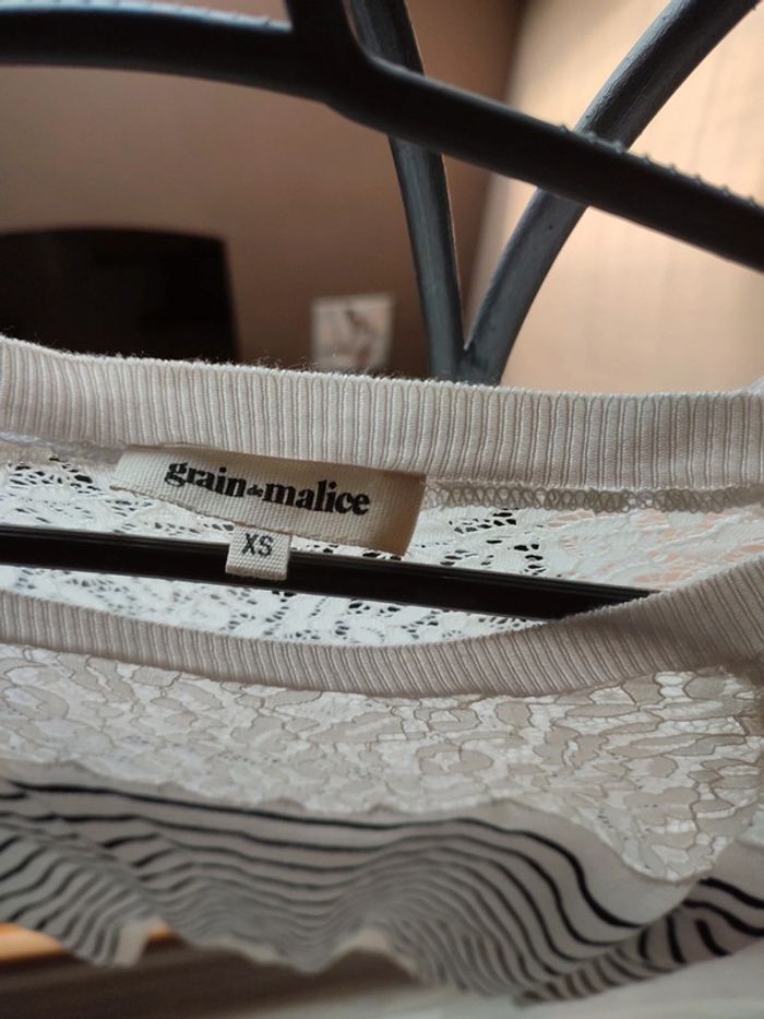 Marinière dentelle - photo numéro 2