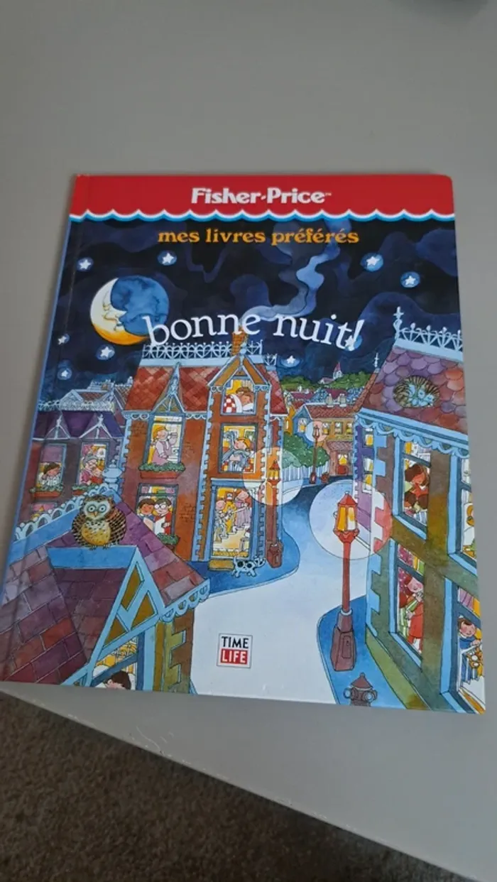 Livre "bonne nuit" de Fischer-Price