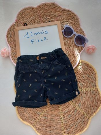 Short 👧 12 mois