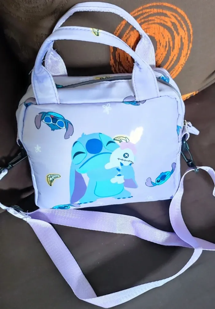 Disney Stitch – Sac bandoulière / lunch bag 💜