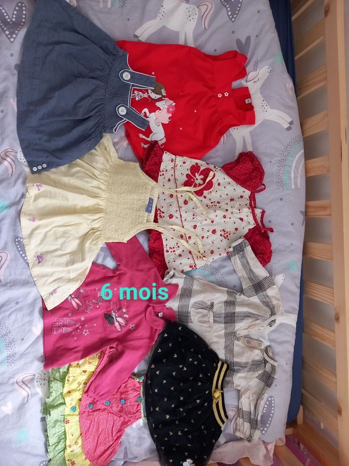 Vêtements filles 6 et 9 mois (voir tarif selon le lot) - photo numéro 6