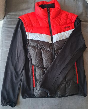 Veste doudoune ski manches polaire Décathlon