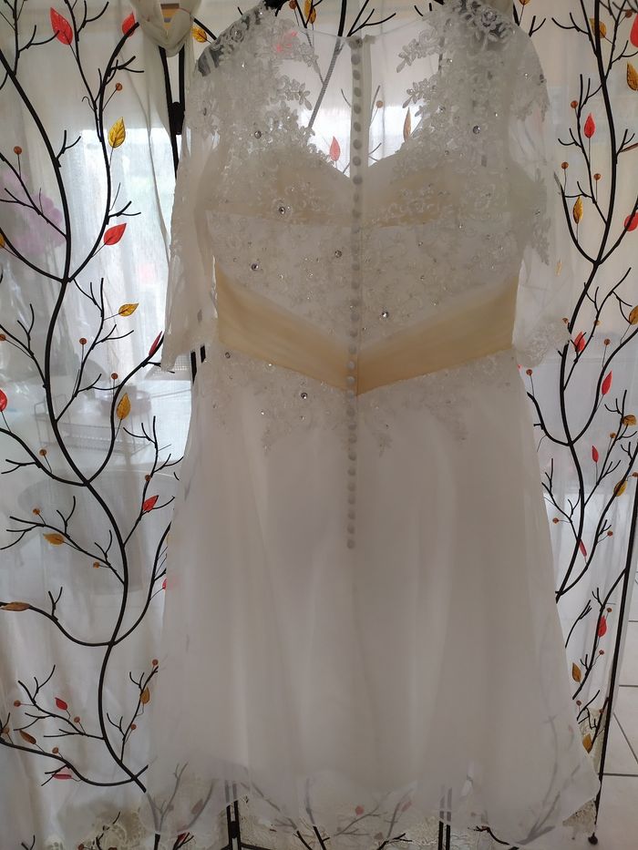 Robe courte mariée - photo numéro 2