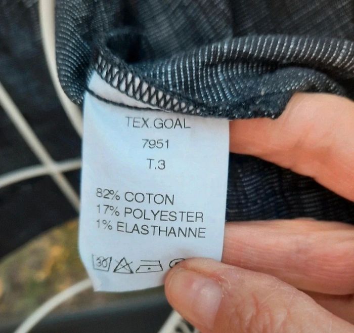 Veste blouson gris chiné T 40 - photo numéro 4