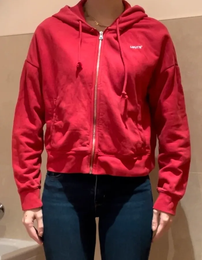 Sweat-shirt Levi's rouge femme