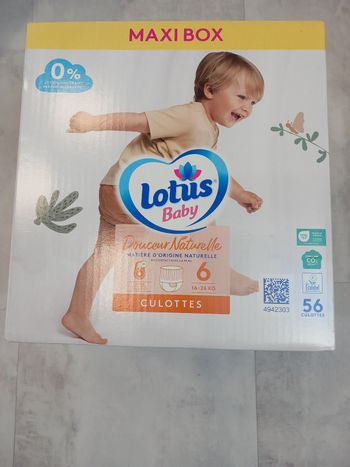 Couches culottes Lotus taille 6