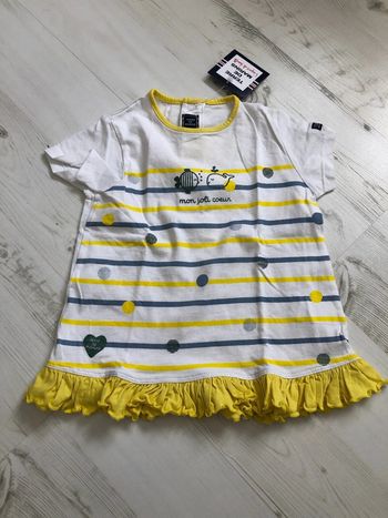 Tunique fille Terre de marins 18 mois neuve