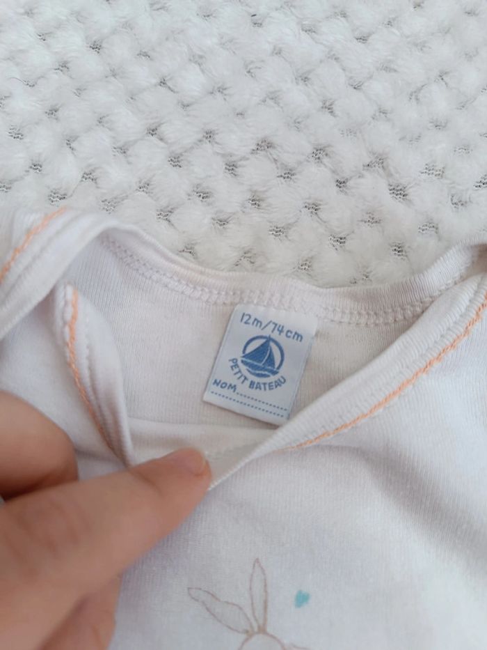 🔸 Body Petit Bateau - 12 mois 🔸 - photo numéro 3