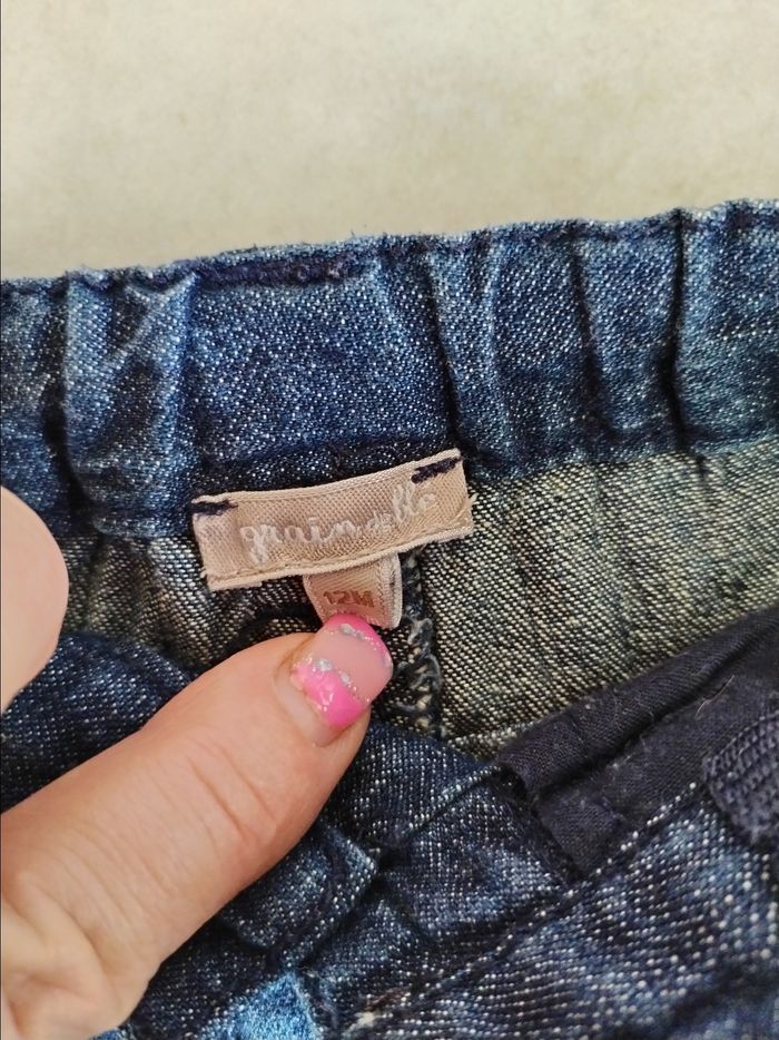Jean Grain de blé, taille 12 mois - photo numéro 3