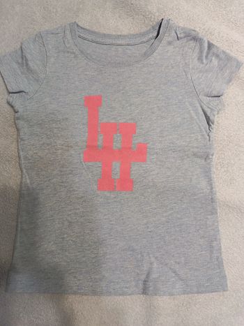 tee shirt gris de "Le Havre" 3/4 ans réf 469 B3