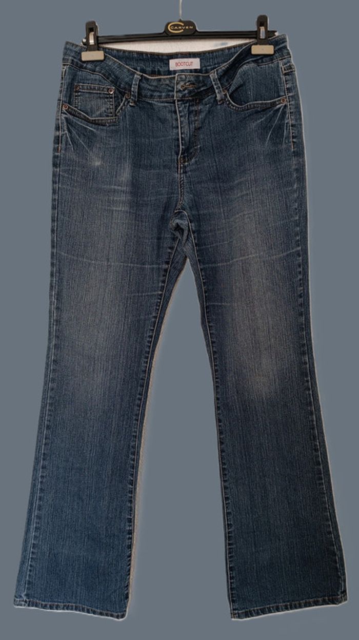 Jean bootcut. La Halle. Taille 42 - photo numéro 2