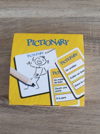 jeux pictionnary idéal pour emmener par tout