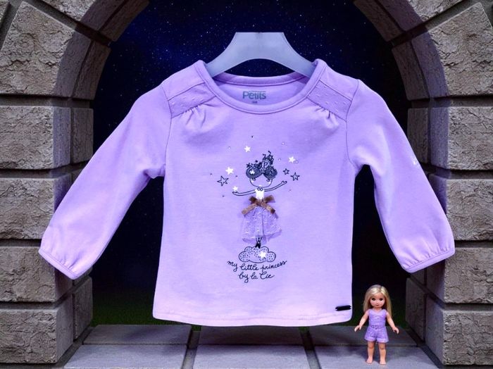 LCDP - NEW - ENSEMBLE 3P FILLE VOLANTS, TULLE PLUMETIS, STRASS & PAILLETTES 18M - photo numéro 4