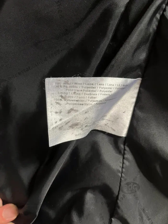 Manteau caban noir edc taille xs - photo numéro 4