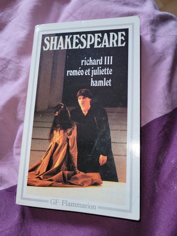 Richard 3 Roméo et Juliette Hamlet Shakespeare