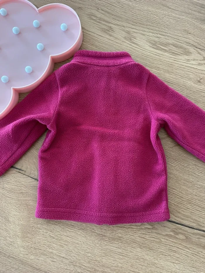 Gilet polaire fushia - photo numéro 4