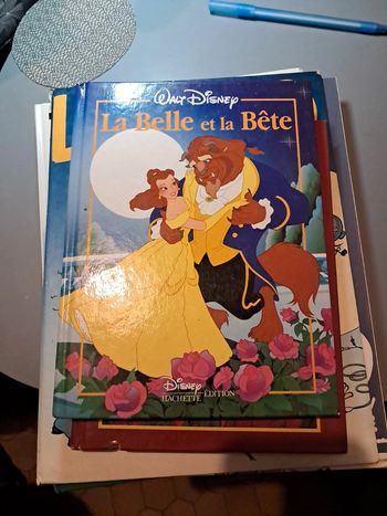 Livre Walt disney la belle et la bête
