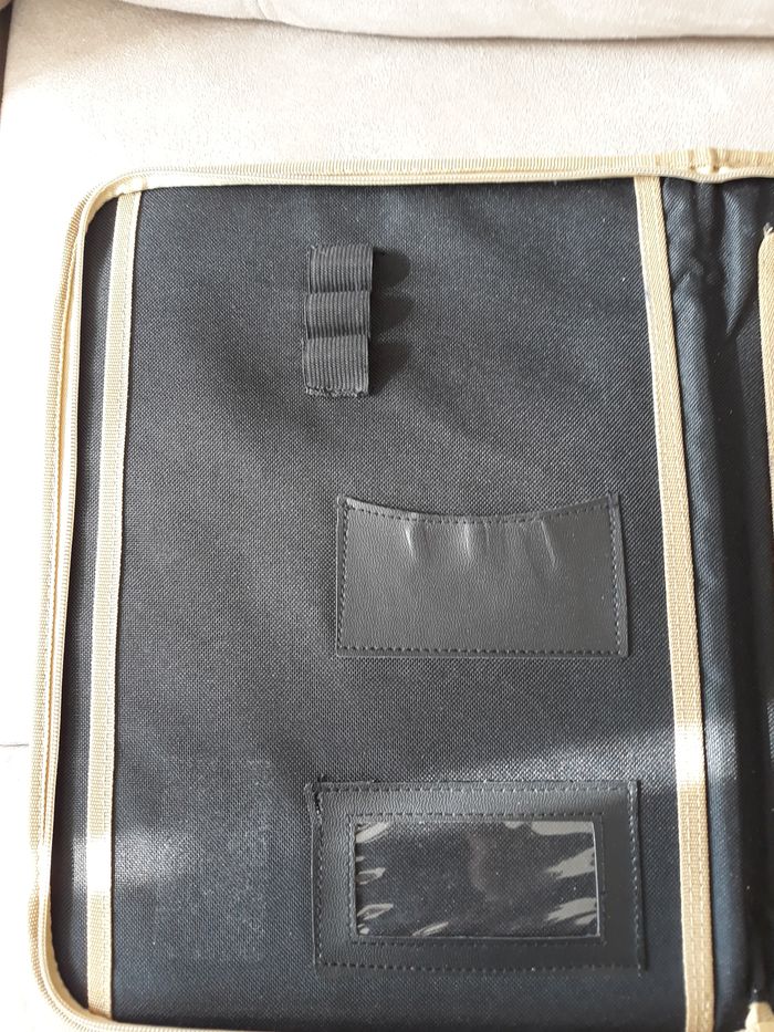 Faby27800 Porte-documents noir fermé par zip - photo numéro 4