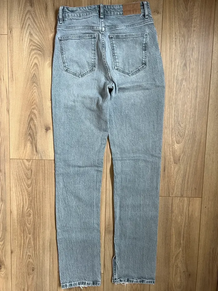 Jean skinny gris femme Zara - photo numéro 3