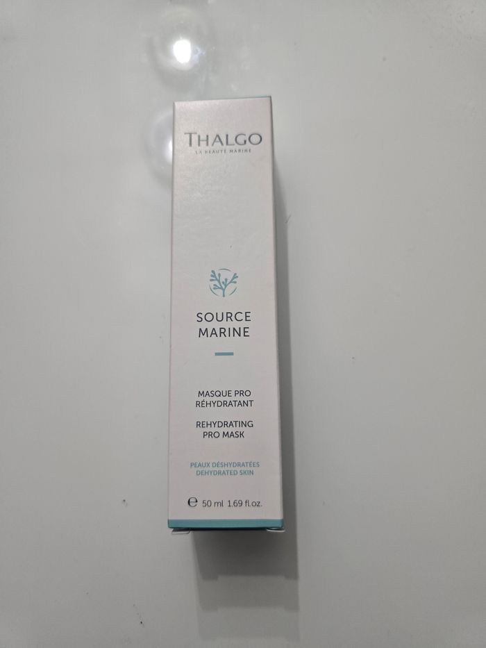 Masque pro réhydratant source marine Thalgo neuf