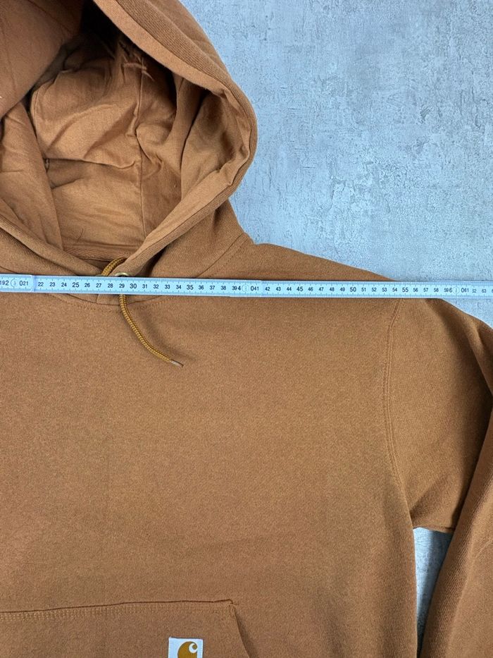 Carharrt Sweat à capuche - hoodie vintage workwear reworked | Taille M | Camel - photo numéro 6