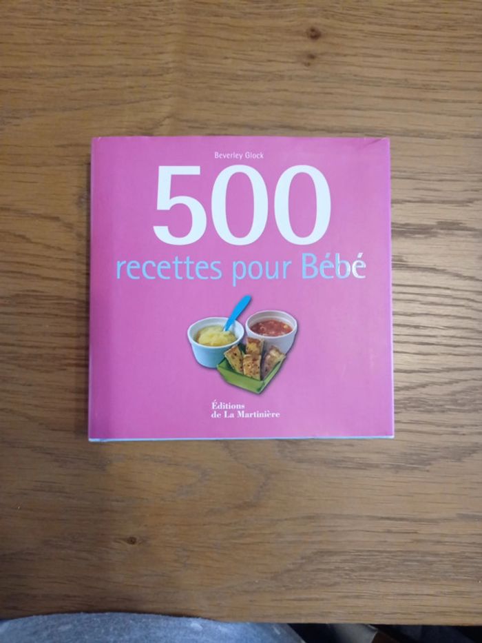 Livre cuisine bebe