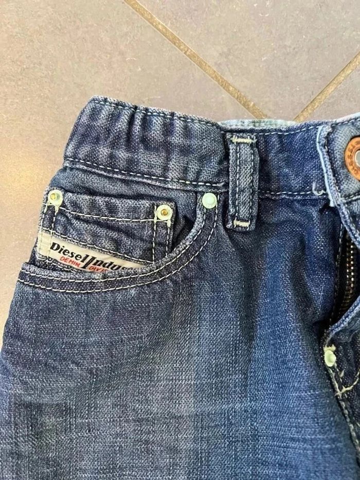 Jupe en jean - Diesel - Bleu marine - 2 ans - photo numéro 3