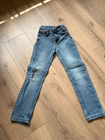 Jean skinny tape à l’œil taille 8 ans