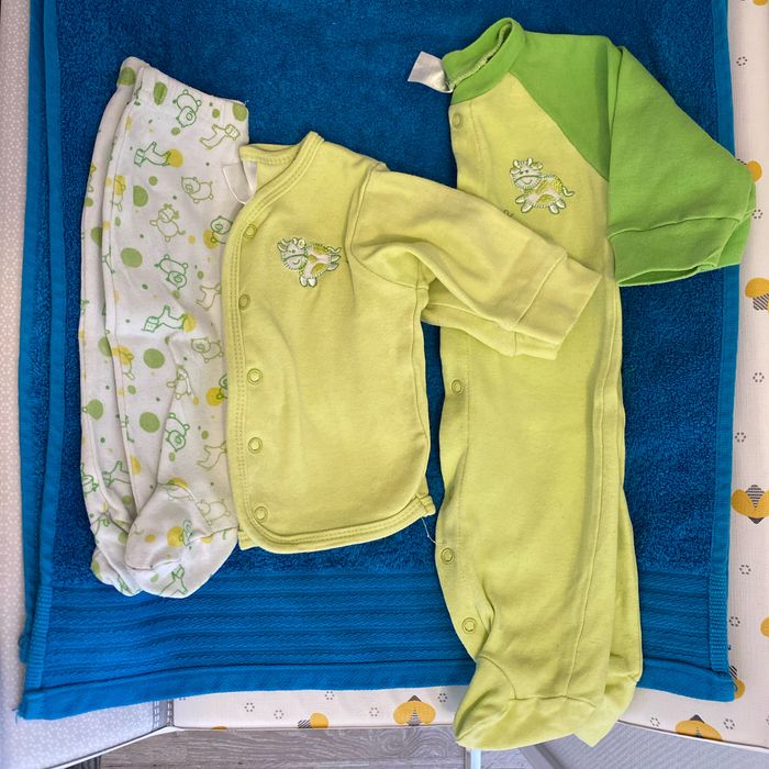 Lot de 3 habille bébé de 0 à 3 mois