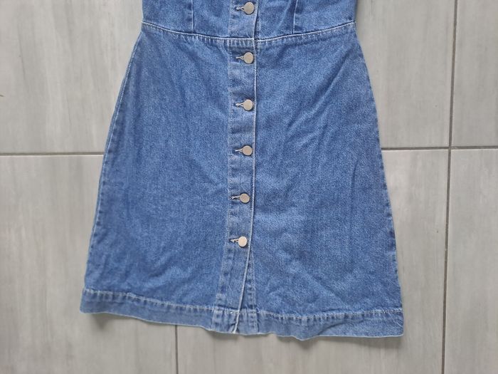 Robe en jean bleu - photo numéro 3