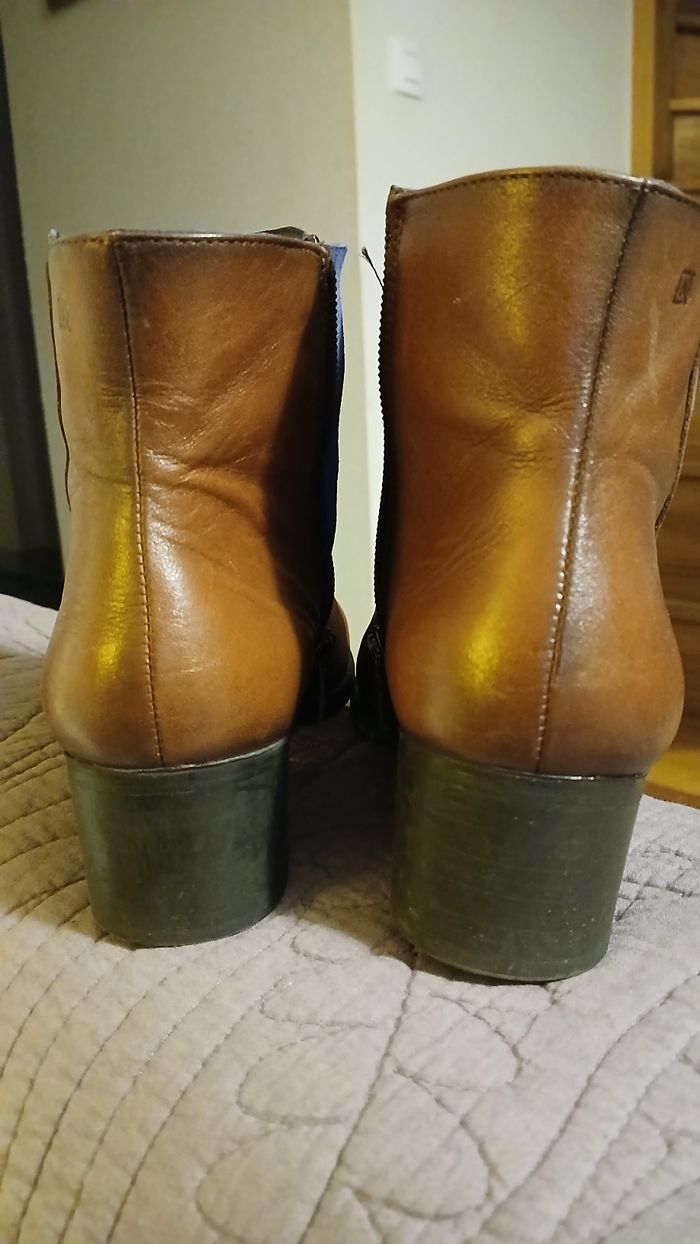 Bottines  en cuir - photo numéro 3