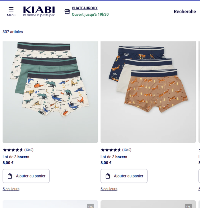 Boxers garçon T 10ans - photo numéro 6