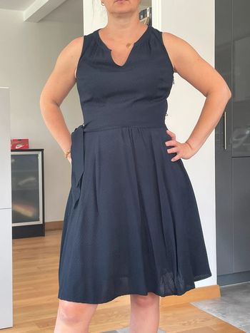 Robe marine Caroll taille 36