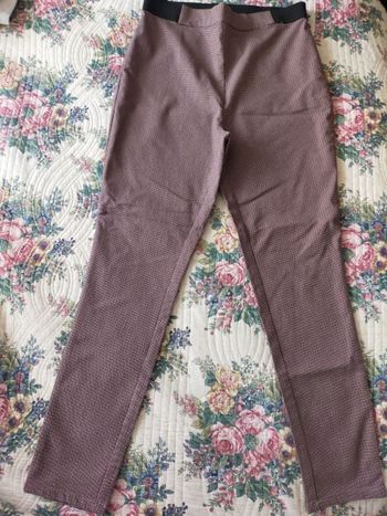 Pantalon à petits carreaux taille 46