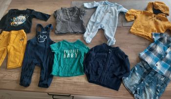 Lot vêtement bébé garçon 6 mois