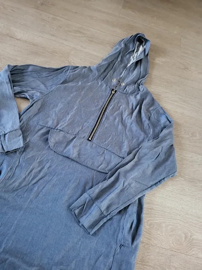 Tunique effet jeans taille unique - photo numéro 2