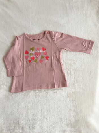 2 t-shirt manches longues