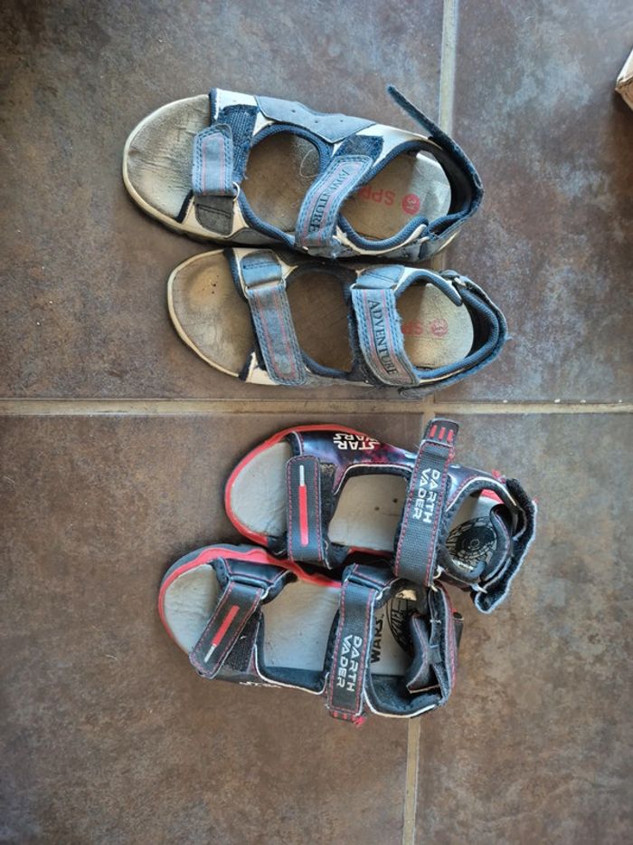 Lot 2 paires nu pied garçon
