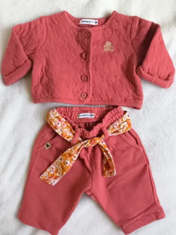 Ensemble lulu castagnette 3 mois
