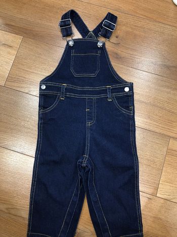 Salopette en jeans garçon 🌺 taille 18 mois mots d’enfants