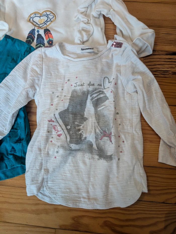 Lot tee shirt manche longues - photo numéro 3