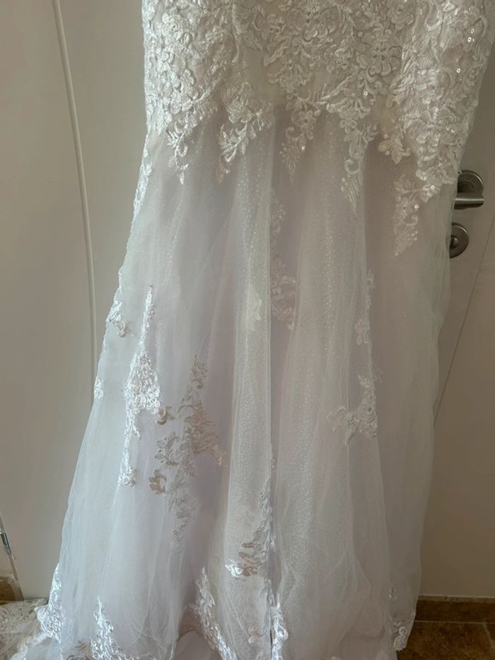 Robe de mariée + voile - photo numéro 9